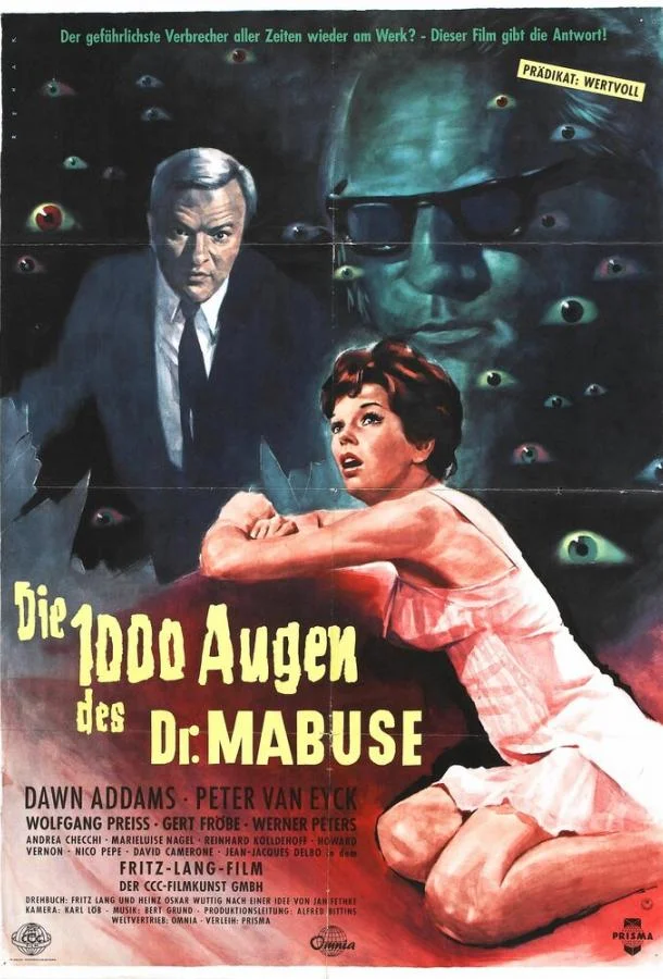1000 глаз доктора Мабузе 1960 смотреть фильм онлайн бесплатно